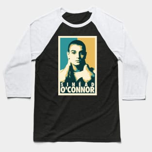 Sinead O'connor Pop Art Style Baseball T-Shirt